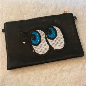 Cute Eye Clutch Purse